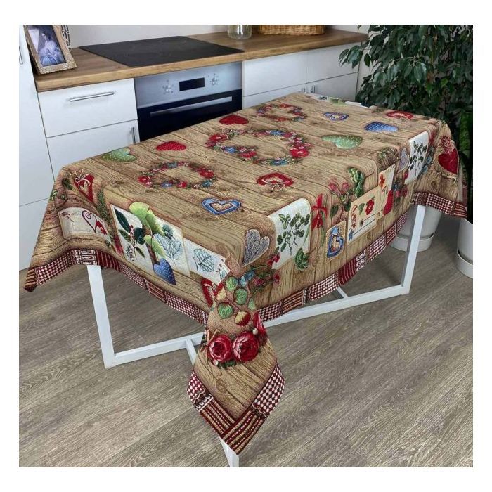 Скатерть Прованс Wooden 140х134 см (4823093435971) изображение 4