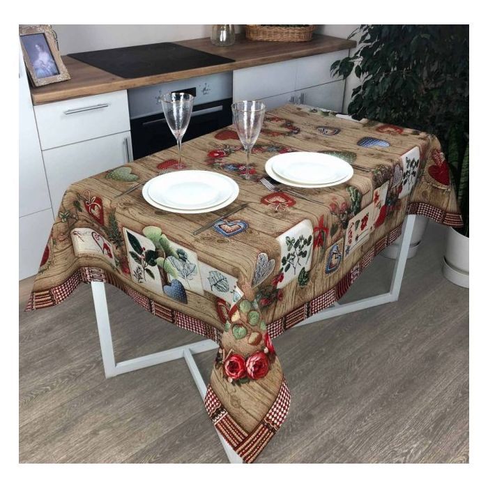Скатерть Прованс Wooden 140х134 см (4823093435971) изображение 5