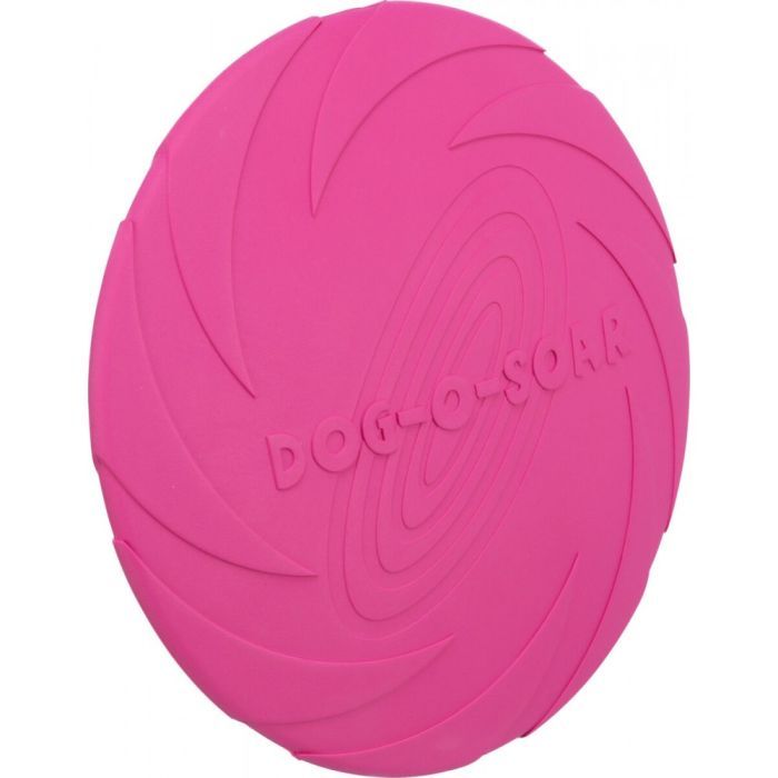 Игрушка для собак Trixie Activity Летающая тарелка d:24 см (розовая) (4011905335032) изображение 2