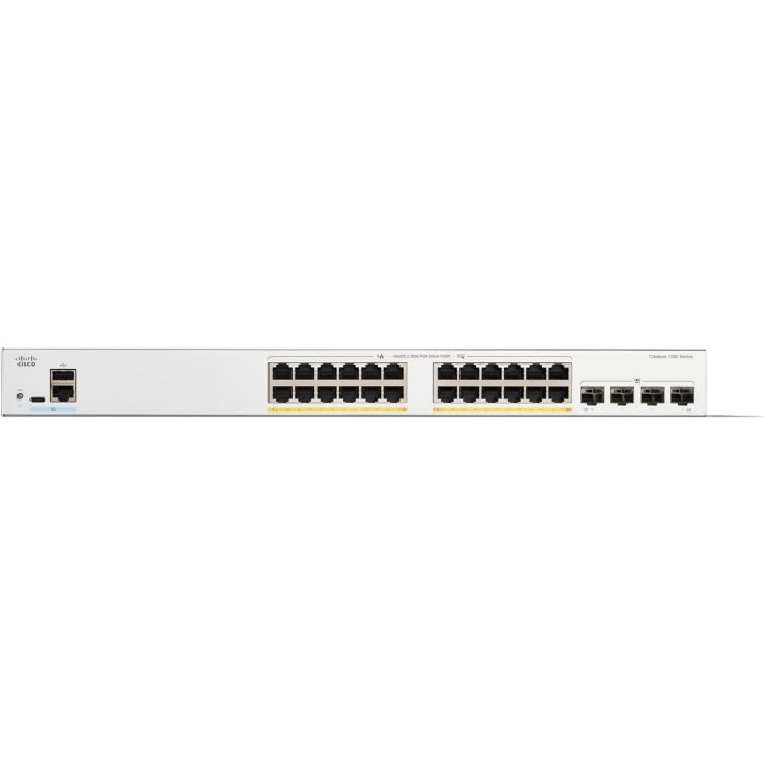 Комутатор мережевий Cisco C1300-24T-4X зображення 2