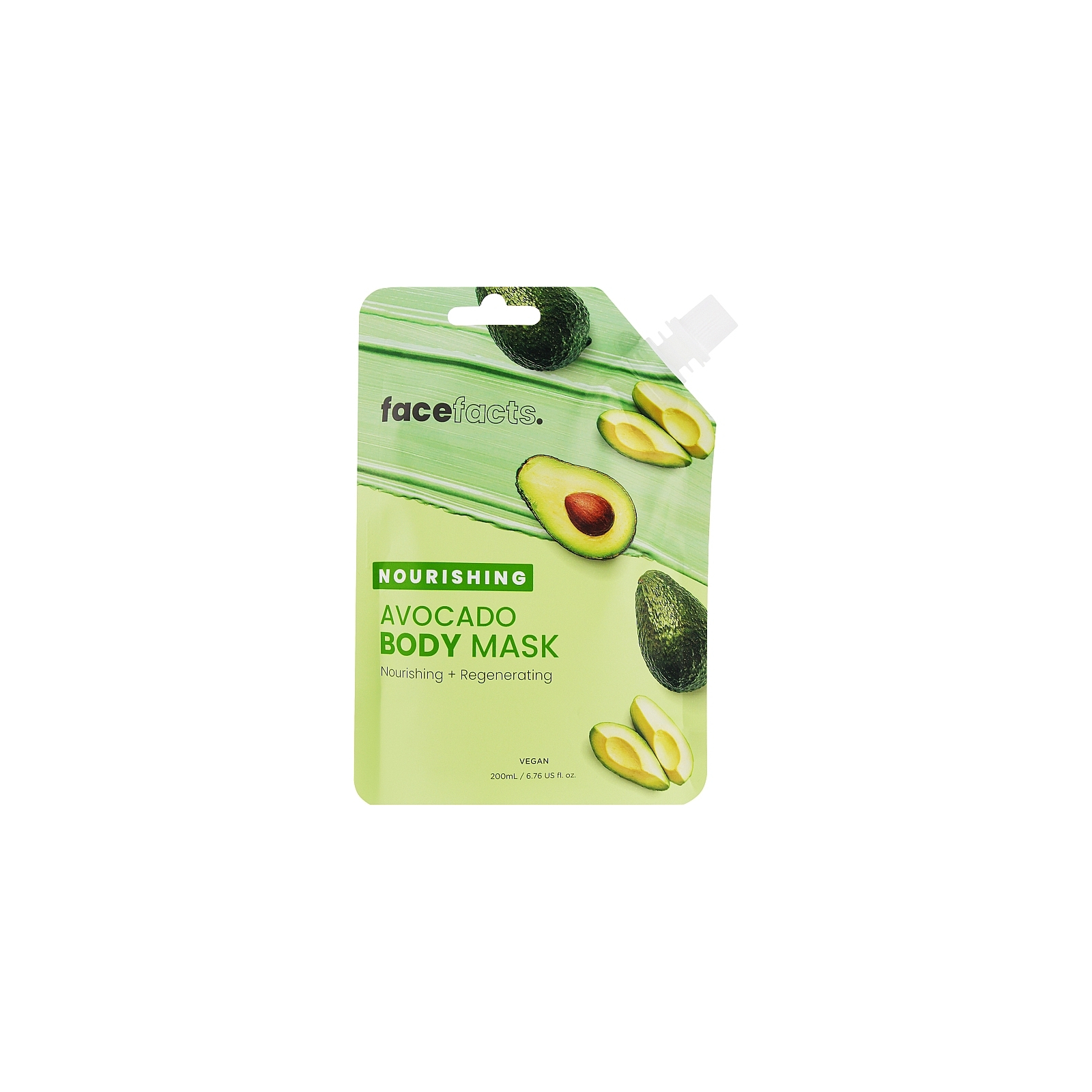Маска для тела Face Facts Nourishing Avocado Body Mask Питательная из авокадо 200 мл (5031413928808)