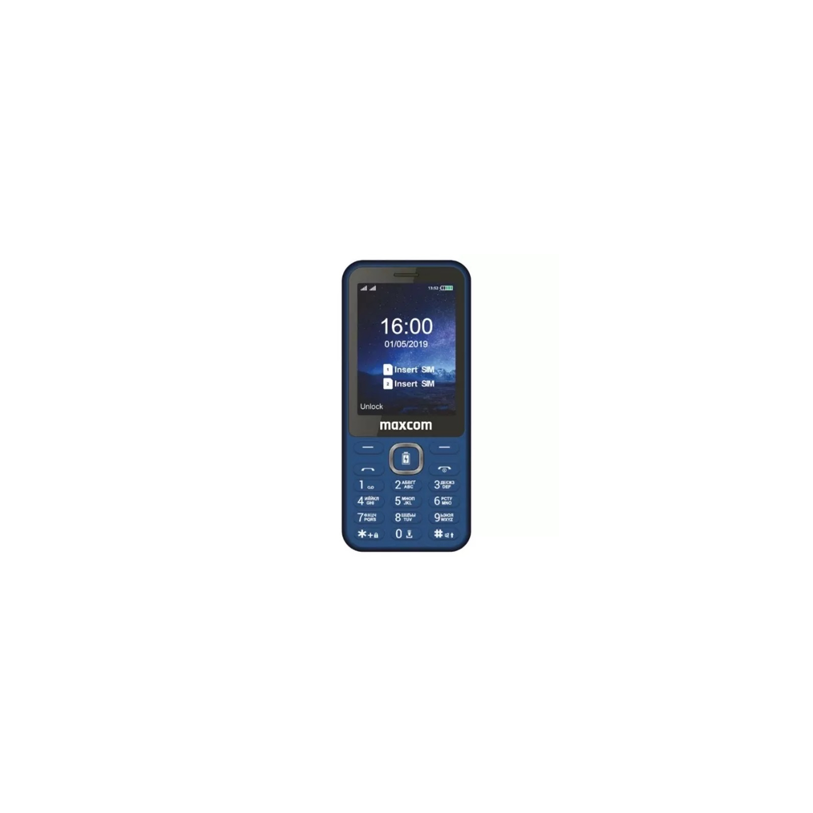 Мобільний телефон Maxcom MM814 Type-C Blue (5908235977737)