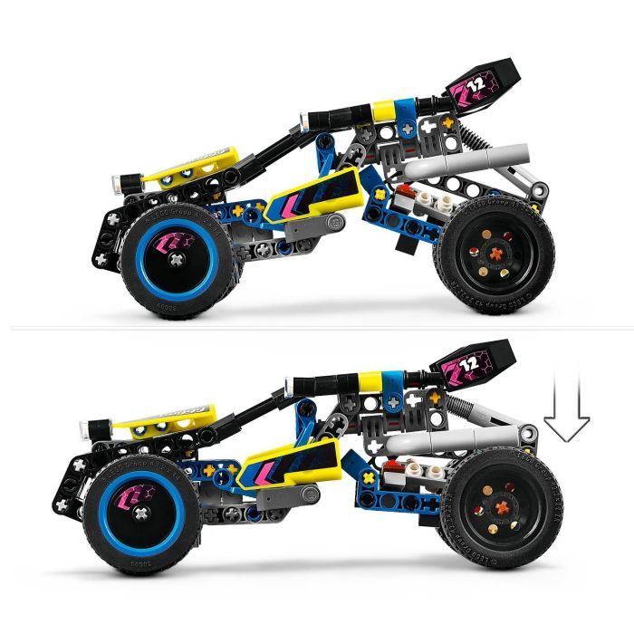 Конструктор LEGO Technic Позашляховик багі для перегонів 219 деталей (42164) зображення 6