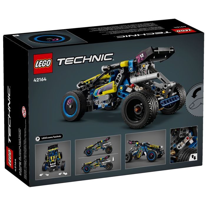 Конструктор LEGO Technic Позашляховик багі для перегонів 219 деталей (42164) зображення 7