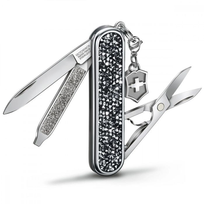 Нож Victorinox Classic SD Brilliant Crystal + брелок-лого (0.6221.35) изображение 2