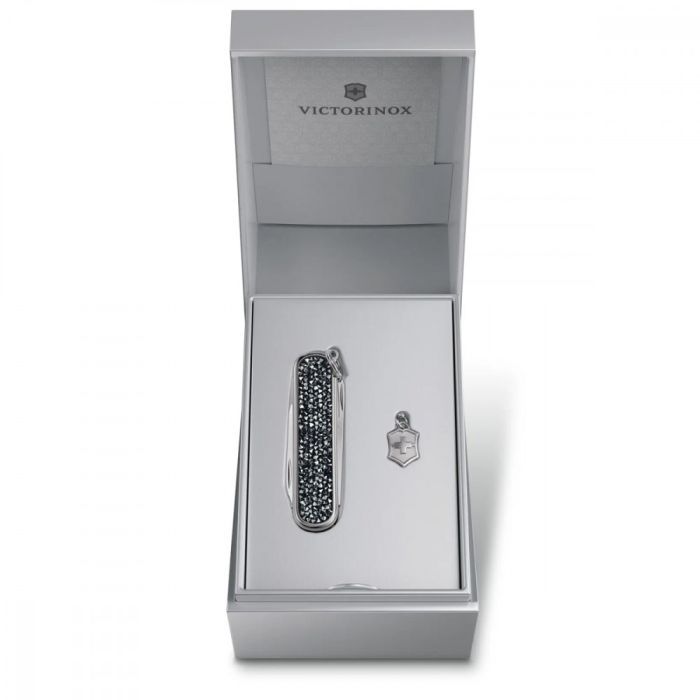 Нож Victorinox Classic SD Brilliant Crystal + брелок-лого (0.6221.35) изображение 7