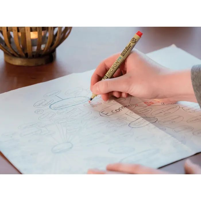 Лайнер Sakura Pigma Micron (0.1) 0,25 мм Сірий (084511333666) зображення 7