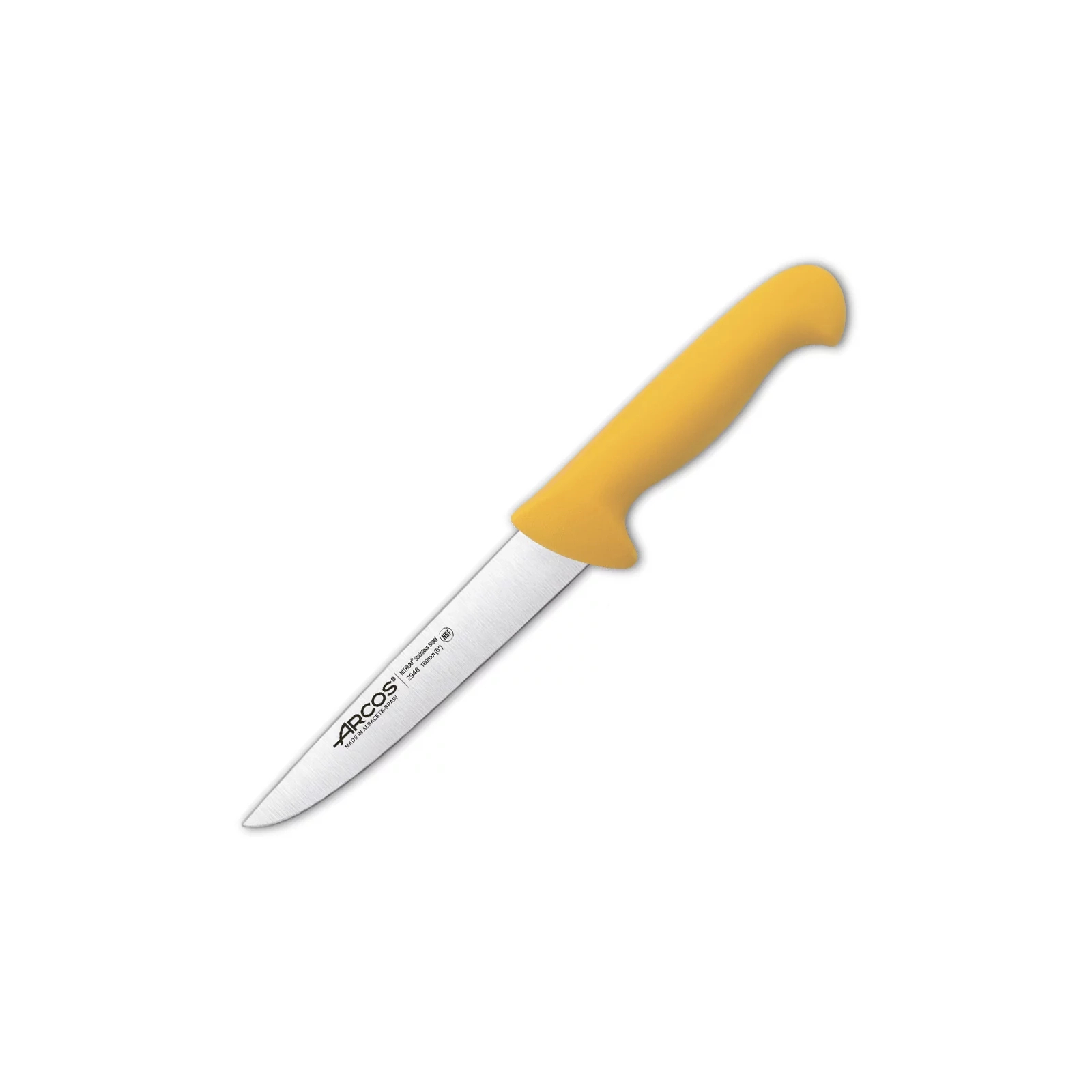 Кухонный нож Arcos серія "2900" для обробки м'яса 160 мм Жовтий (294600)