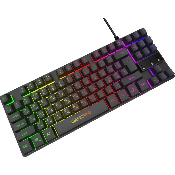 Клавиатура GamePro GK537 Nitro USB Black (GK537) изображение 3