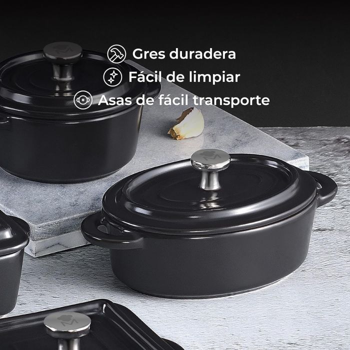 Рамекін MasterPro Foodies Cook & Share овальний 16 х 9,8 см (BGMP-10203) зображення 5