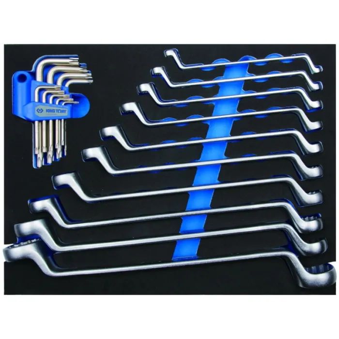 Набор инструментов KING TONY для тележки 259 шт. в ложементе (934-018MRVD) изображение 10