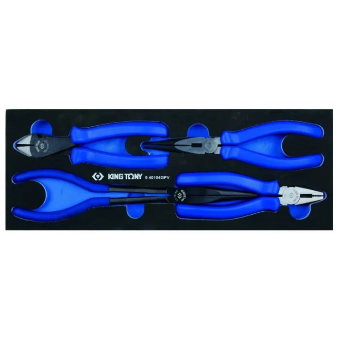 Набор инструментов KING TONY для тележки 259 шт. в ложементе (934-018MRVD) изображение 8