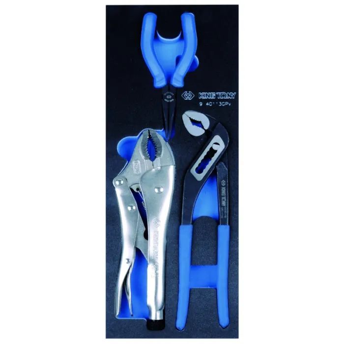 Набор инструментов KING TONY для тележки 259 шт. в ложементе (934-018MRVD) изображение 9