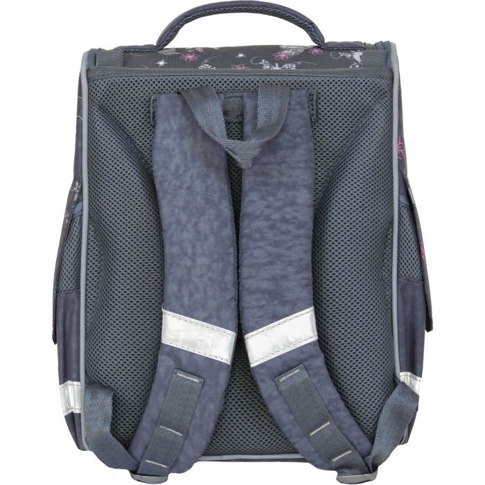 Портфель Bagland з ліхтариками Успіх 12 л. сірий 210к (00551703) (80213835) зображення 2