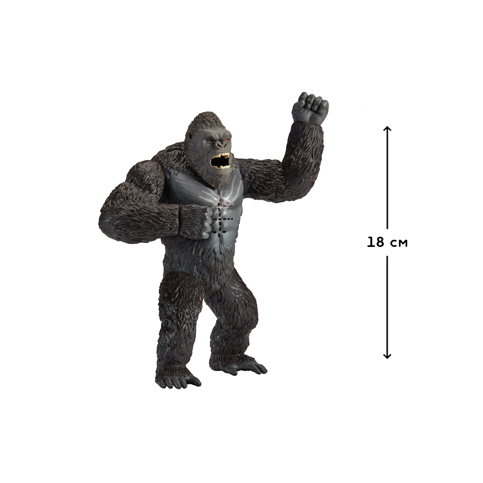 Фигурка Godzilla vs. Kong Конг готов к бою (звук) (35507) изображение 2