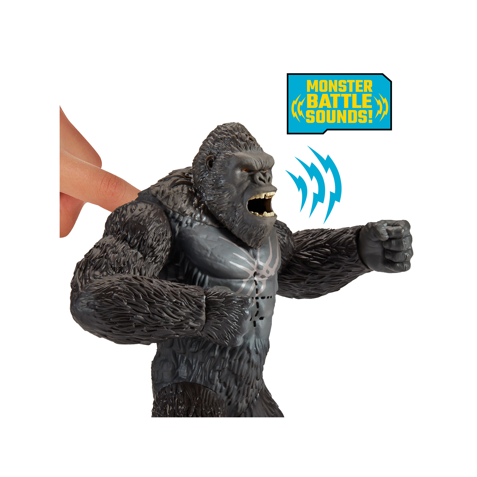 Фігурка Godzilla vs. Kong Конг готовий до бою (звук) (35507) зображення 3