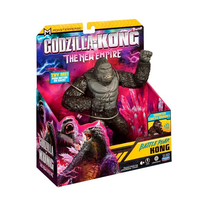Фигурка Godzilla vs. Kong Конг готов к бою (звук) (35507) изображение 6