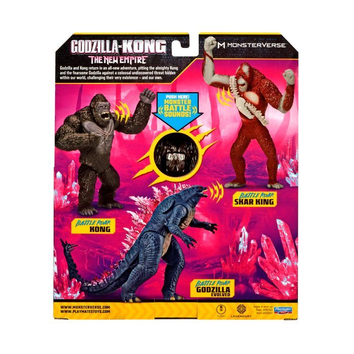 Фигурка Godzilla vs. Kong Конг готов к бою (звук) (35507) изображение 7