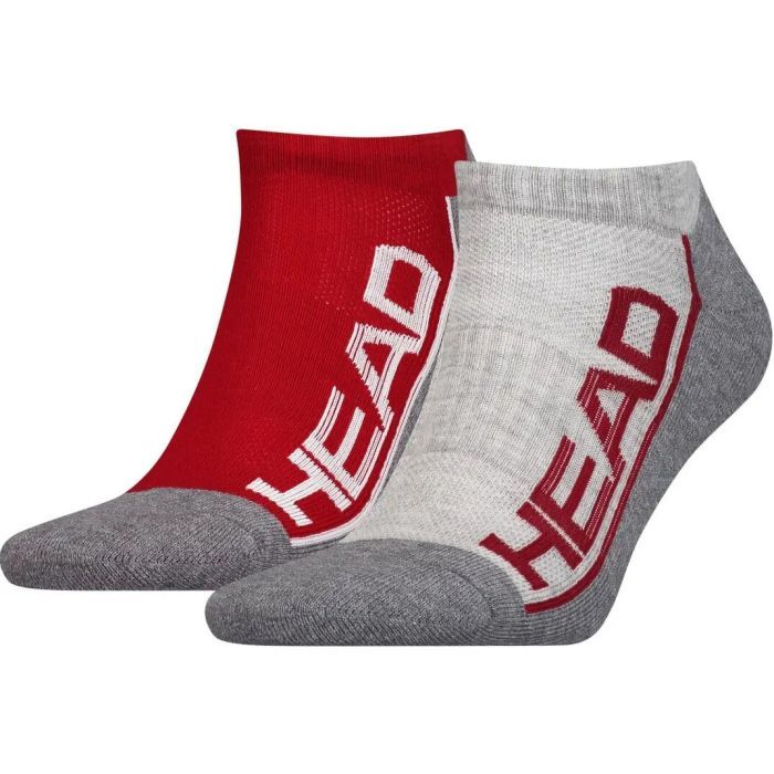 Носки Head Performance Sneaker 2 пари 791018001-070 Червоний/Сірий 35-38 (8718824742755)