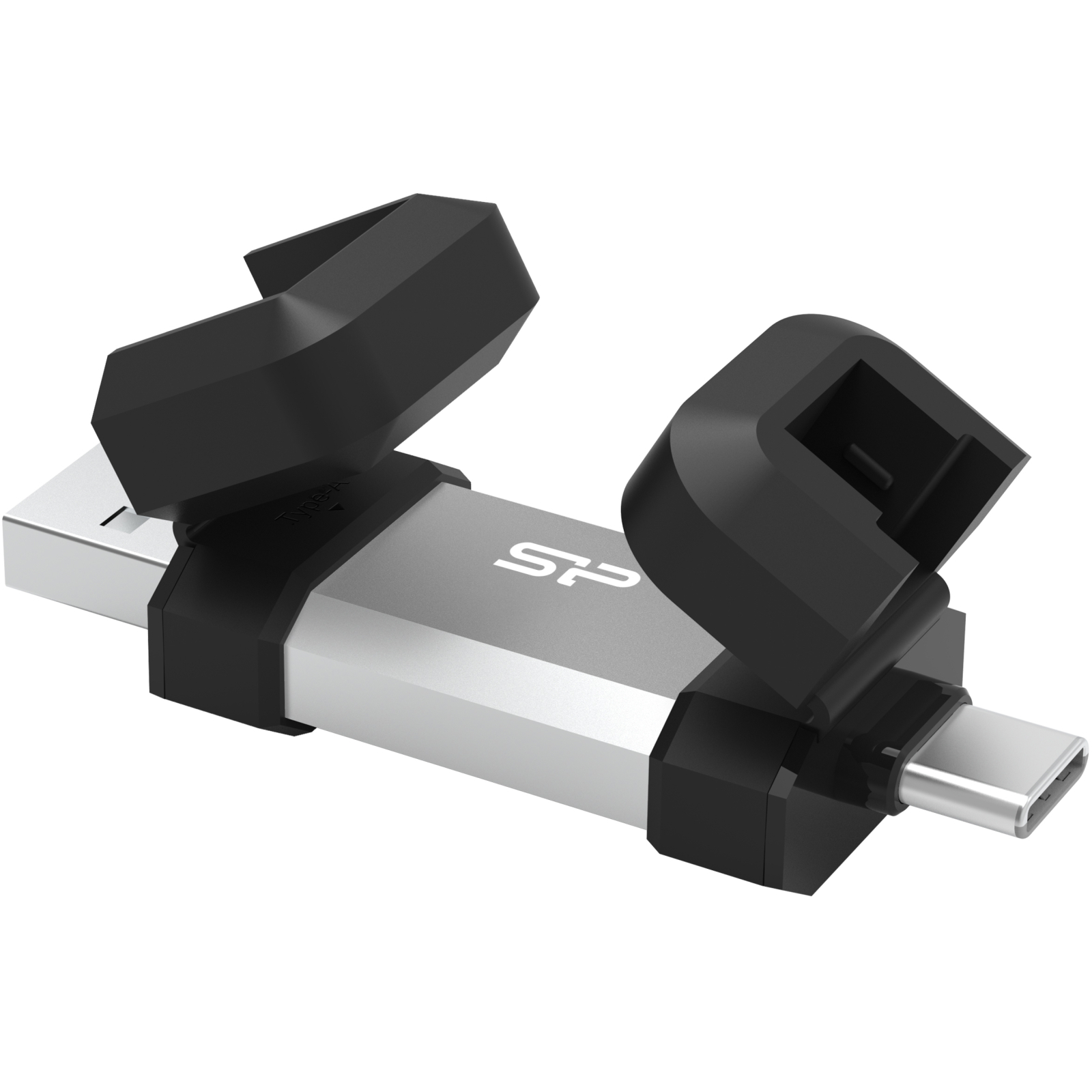 USB флеш накопитель Silicon Power USB 256G SILICON POWER usb3.2+TypeC Mobile C51 (SP256GBUC3C51V1S) изображение 2