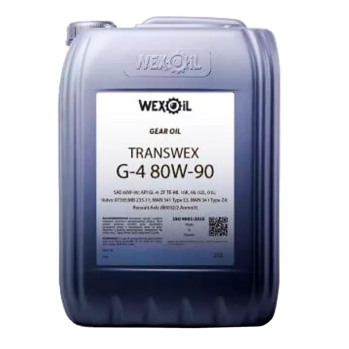 Трансмиссионное масло WEXOIL Transwex 80w90 20л