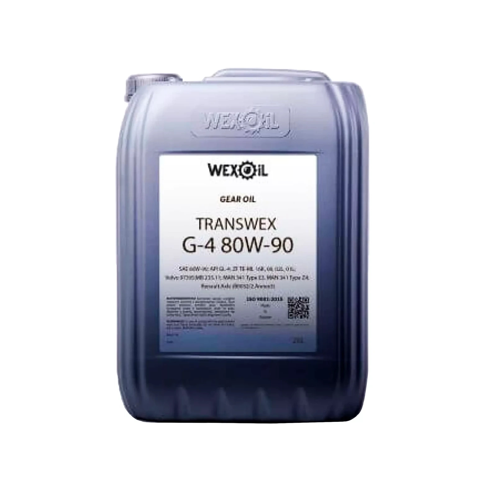 Трансмиссионное масло WEXOIL Transwex 80w90 20л