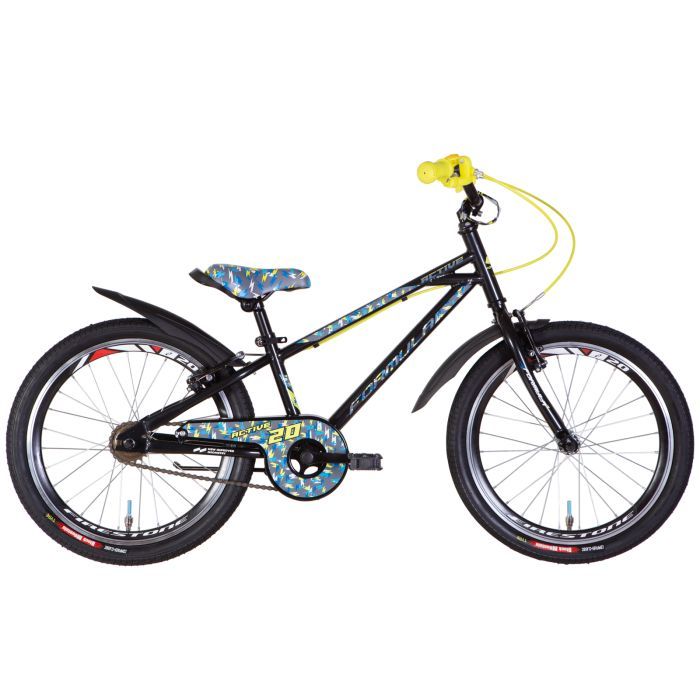 Велосипед Formula Active Vbr 20" 10" St 2024 Чорний (OPS-FRK-20-206)