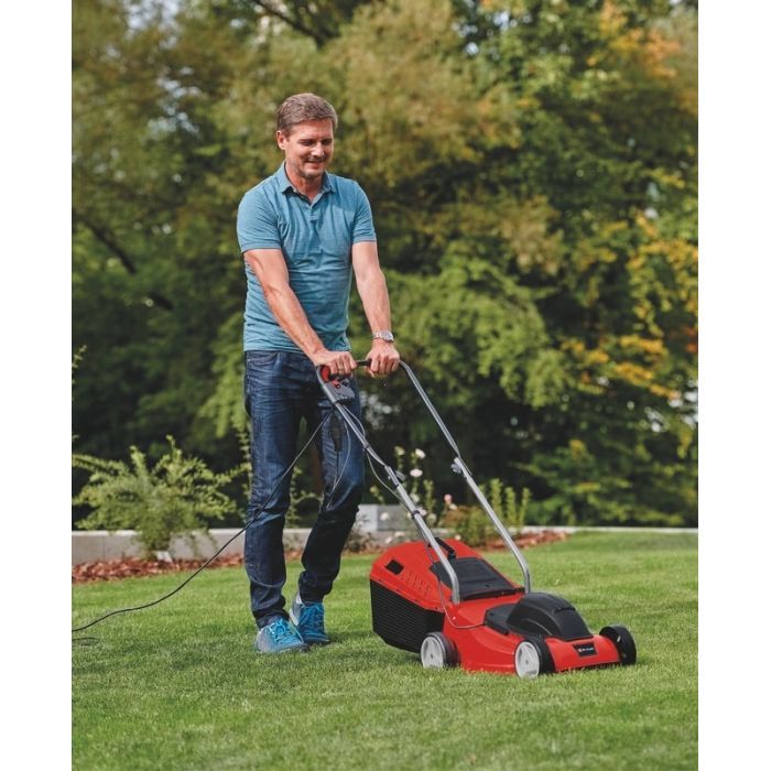 Газонокосилка Einhell GC-EM 1032 1000Вт, 32см, 30л, 20-60мм (3400257) изображение 2