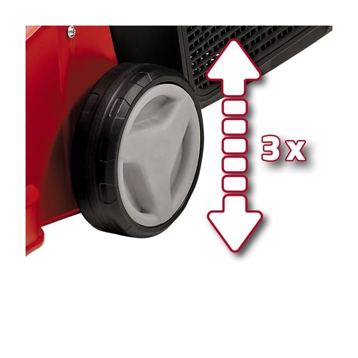 Газонокосилка Einhell GC-EM 1032 1000Вт, 32см, 30л, 20-60мм (3400257) изображение 7