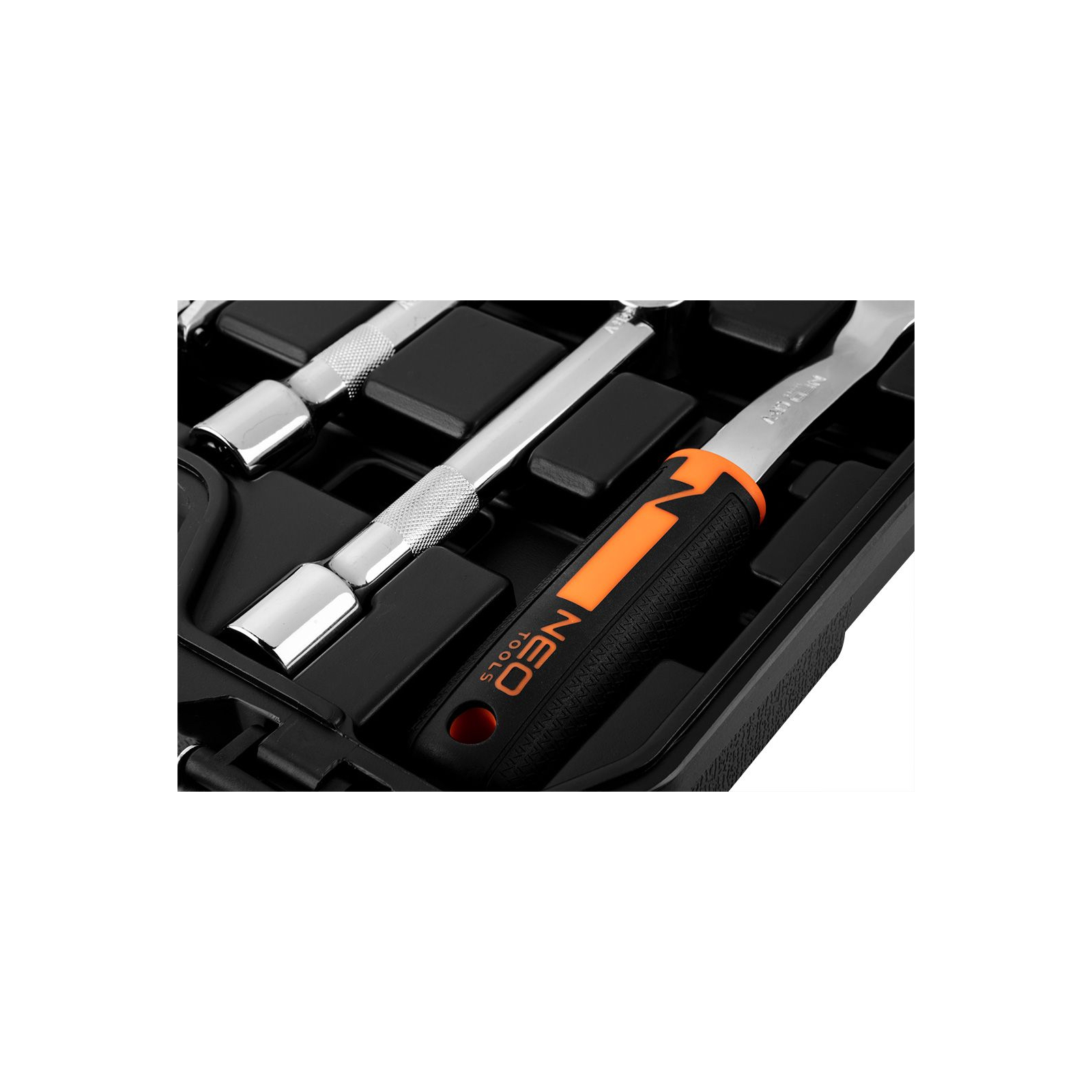 Набор инструментов Neo Tools 58шт, 1/2", CrV, кейс (10-042) изображение 5