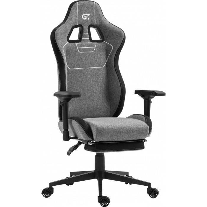 Крісло ігрове GT Racer X-2305 Gray/Black (X-2305 Fabric Gray/Black) зображення 7