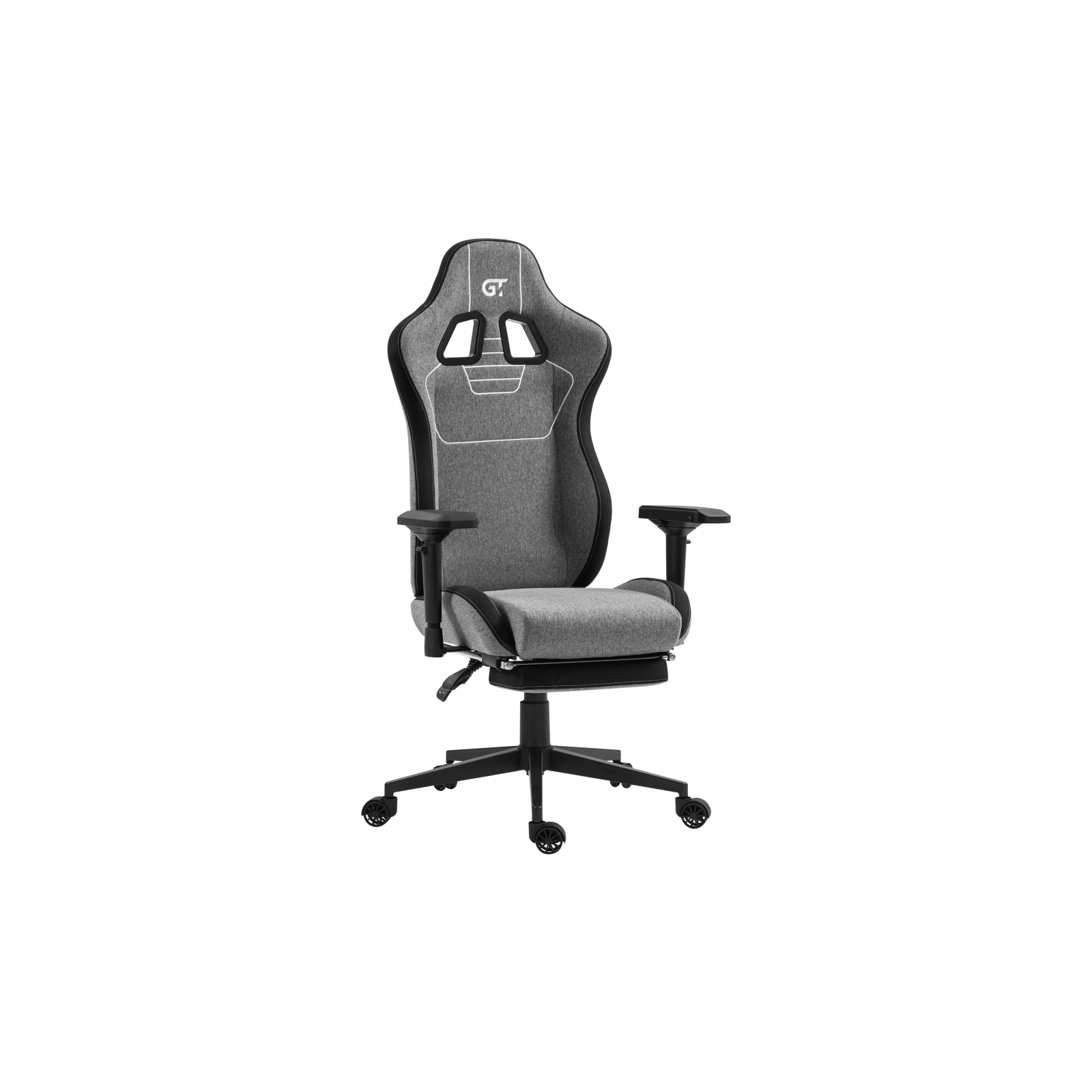 Крісло ігрове GT Racer X-2305 Gray/Black (X-2305 Fabric Gray/Black) зображення 7