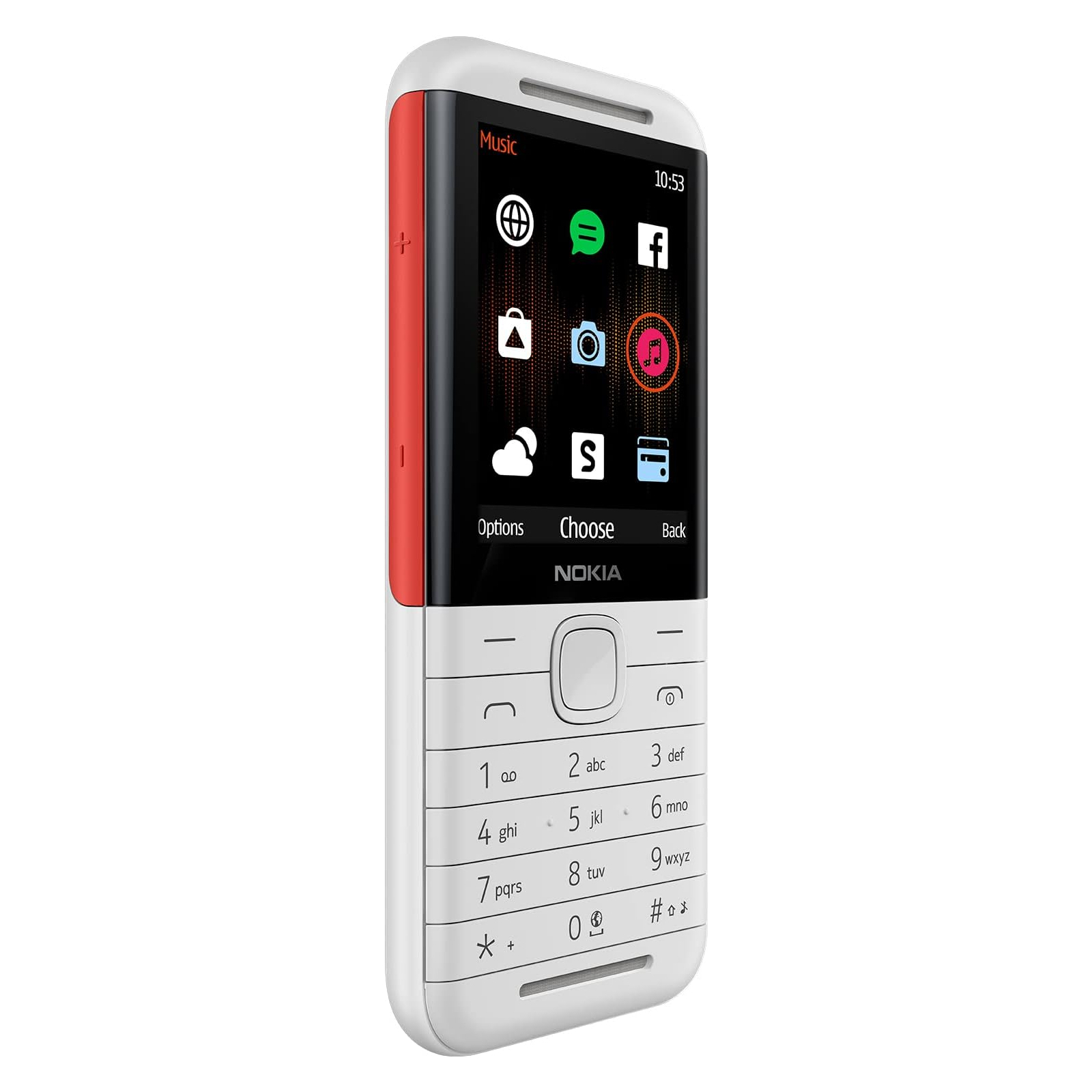 Мобільний телефон Nokia 5310 DS 2024 White-Red зображення 5