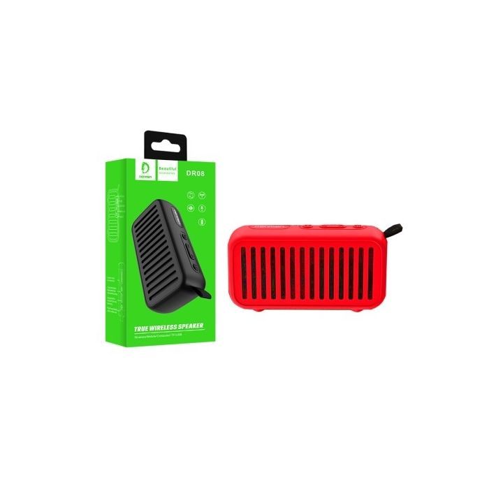 Акустическая система Denmen DR08 Red (DR08-RD) изображение 3