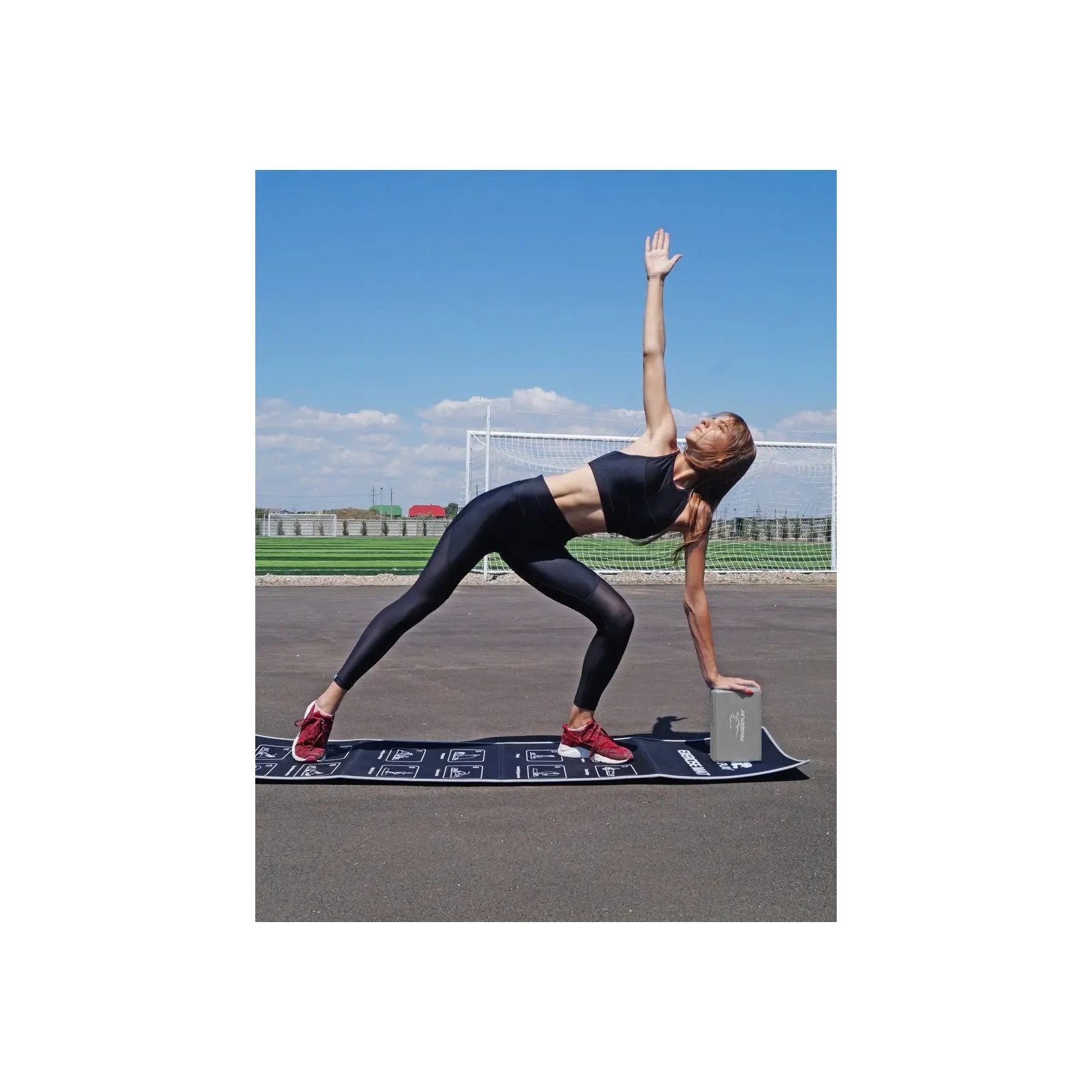 Блок для йоги PowerPlay Yoga Brick Сірий (PP_4006_Grey_Yoga_Brick) изображение 4