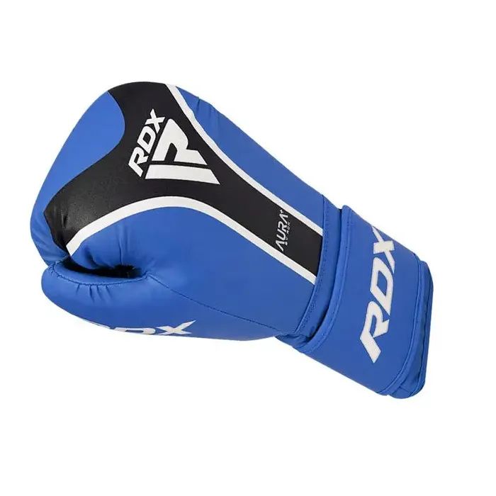 Боксерские перчатки RDX Aura Plus T-17 Black Golden 10 унцій (BGR-T17BGL-10OZ+) изображение 3