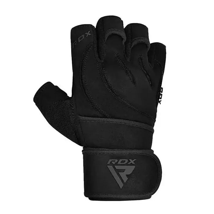 Рукавички для фітнесу RDX L4 Micro Plus Black M (WGM-L4B-M+)