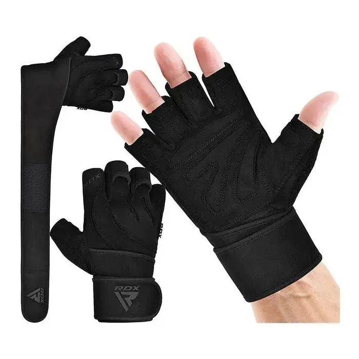 Рукавички для фітнесу RDX L4 Micro Plus Black M (WGM-L4B-M+) зображення 2