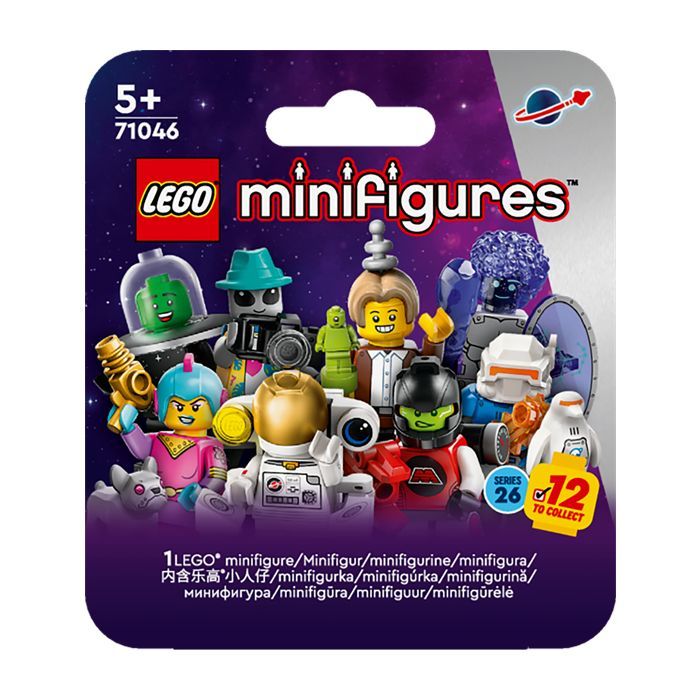 Конструктор LEGO Фигурка-сюрприз для конструкторов Minifigures S26 Космос (71046)