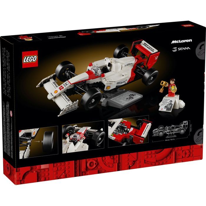 Конструктор LEGO Icons McLaren MP4/4 и Айртон Сенна (10330) изображение 10