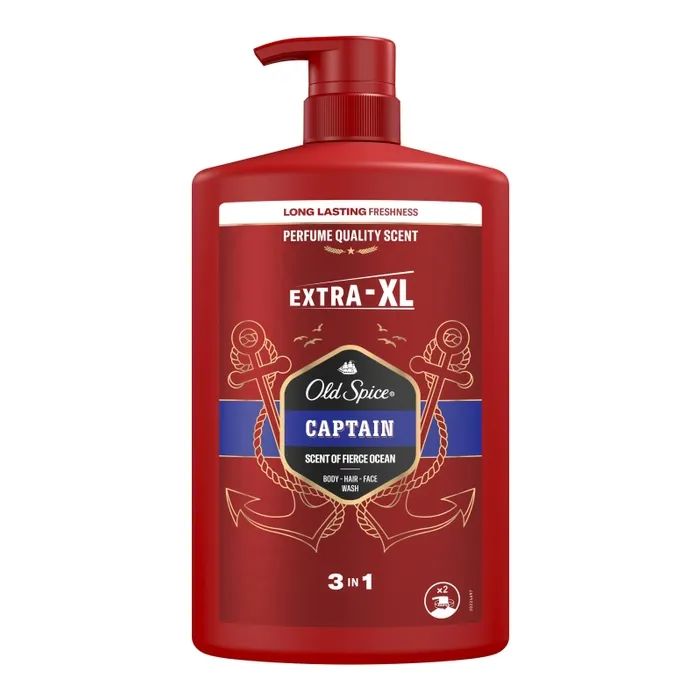Гель для душа Old Spice Captain 400 мл (8001090965615/8700216859820) изображение 2