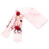 Колготки дитячі BNM з квітами (M0C0303-0409-0G-pink) зображення 2