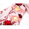 Колготки дитячі BNM з квітами (M0C0303-0409-0G-pink) зображення 3
