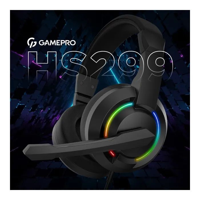 Навушники GamePro HS299 RGB Black (HS299) зображення 7