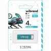 USB флеш накопитель Wibrand 4GB Chameleon Light Blue USB 2.0 (WI2.0/CH4U6LU) изображение 2