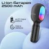 Мікрофон Promate VocalMic Bluetooth 2 x AUX LED Black (vocalmic.black) зображення 4
