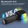 Мікрофон Promate VocalMic Bluetooth 2 x AUX LED Black (vocalmic.black) зображення 5