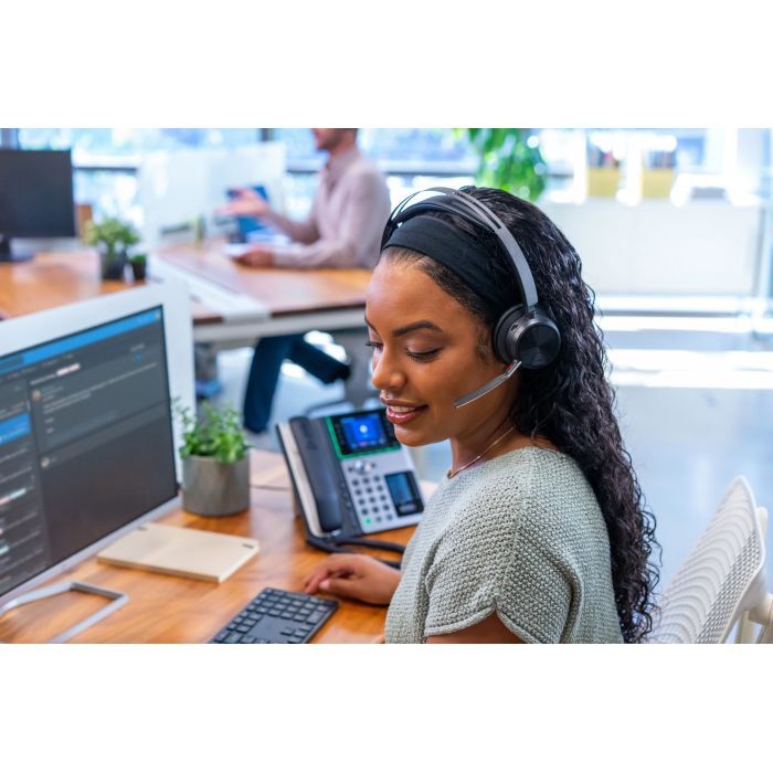Наушники Poly Voyager Focus 2 USB-A Bluetooth Black (76U46AA) изображение 7