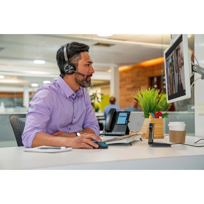 Наушники Poly Voyager Focus 2 USB-A Bluetooth Black (76U46AA) изображение 8