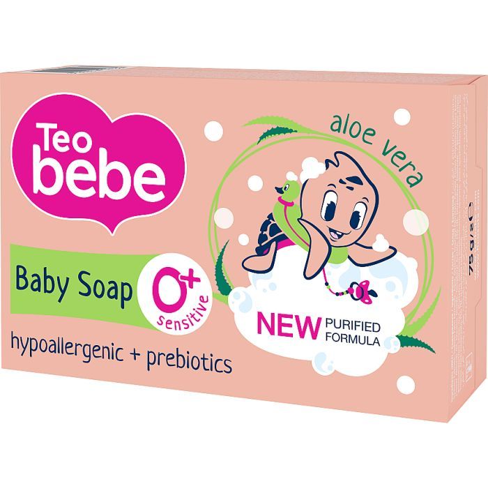 Дитяче мило Teo bebe З екстрактом Алое Вера 75 г (3800024045264)